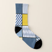 Geometrisch patroon sokken (Links binnenkant)