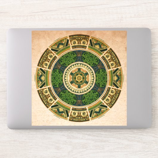 Geometrisch patroon Sticker (Computer)