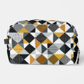 Geometrisch patroon toilettasje (Voorkant)