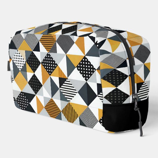Geometrisch patroon toilettasje (Rechterhoek)