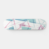 Geometrisch patroon uitwassen skateboard (Horizontaal)
