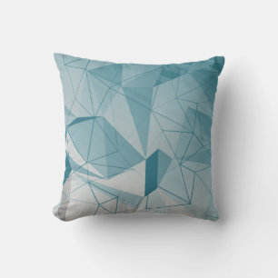 Geometrisch patroon van de gradiënt van het Turqu Kussen