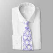 geometrisch patroon van de lavender stropdas (Gebonden)