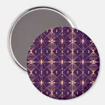 Geometrisch patroon van elkaar kruisende diamantvo