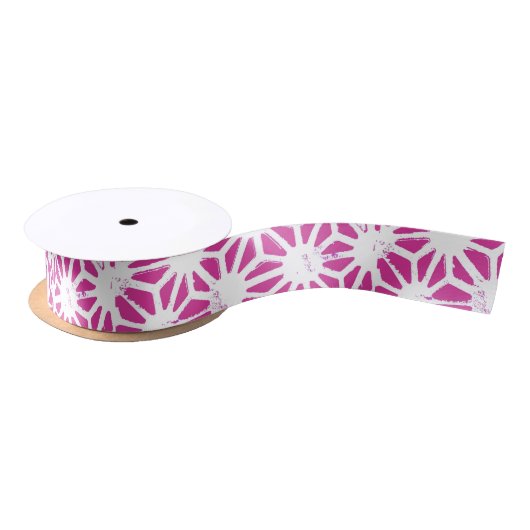 geometrisch patroon van Fuchsia Lint (Spoel)