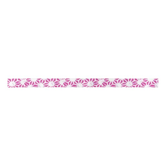 geometrisch patroon van Fuchsia Lint (Voorkant)