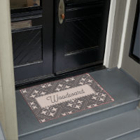 Geometrisch patroon van gepersonaliseerd Fleur Du