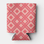 Geometrisch patroon van Kamelia 1 Blikjeskoeler (Voorkant)