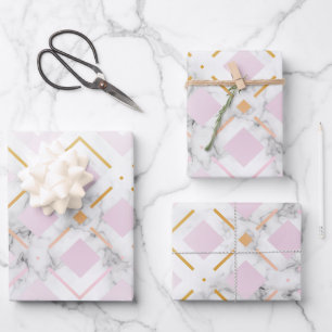 Geometrisch patroon van Kamelia 4 Inpakpapier Vel
