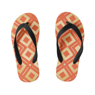 Geometrisch patroon van Kamelia 6 Kinder Teenslippers