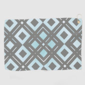 Geometrisch patroon van Kamelia 9 Golfhanddoek (Horizontaal)