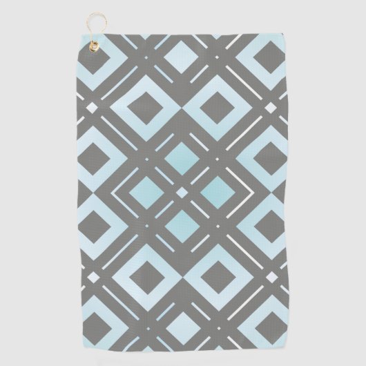 Geometrisch patroon van Kamelia 9 Golfhanddoek (Voorkant)