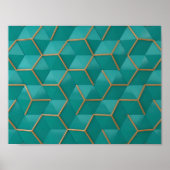 geometrisch poster (Voorkant)