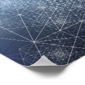 Geometrisch Poster (Hoek)