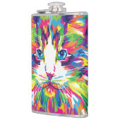 Geometrisch prismatisch ontwerp-32453 heupfles (Links)