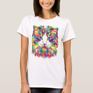 Geometrisch prismatisch ontwerp-32453 t-shirt