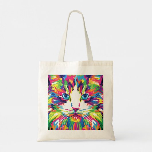 Geometrisch prismatisch ontwerp-32453 tote bag (Achterkant)