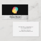 Geometrisch profiel visitekaartje (Voorkant / Achterkant)