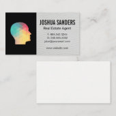 Geometrisch profiel visitekaartje (Voorkant / Achterkant)