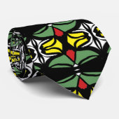 geometrisch rasta stropdas (Opgerold)