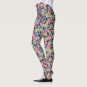 Geometrisch raster leggings (Links)