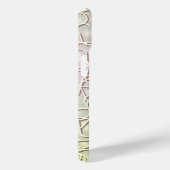 Geometrisch Roos Gold LOVE Hartpatroon Case-Mate iPhone Case (Achterkant / Rechts)