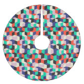 geometrisch, ruitvormig patroon. kerstboom rok (Voorkant)