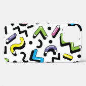 Geometrisch spel: Doodle Shapes Patroon Case-Mate iPhone Case (Achterkant (horizontaal))