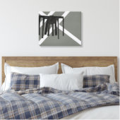 Geometrisch Spin Ontwerp Canvas Afdruk (Insitu (Slaapkamer))