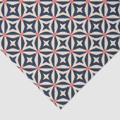 Geometrisch Star-patroon Tissuepapier (Detail)