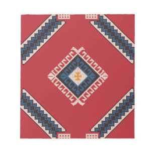 Geometrisch stijlvol klassiek schattig trendy kleu notitieblok