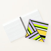 Geometrisch, stripe notitieboek (Binnen)