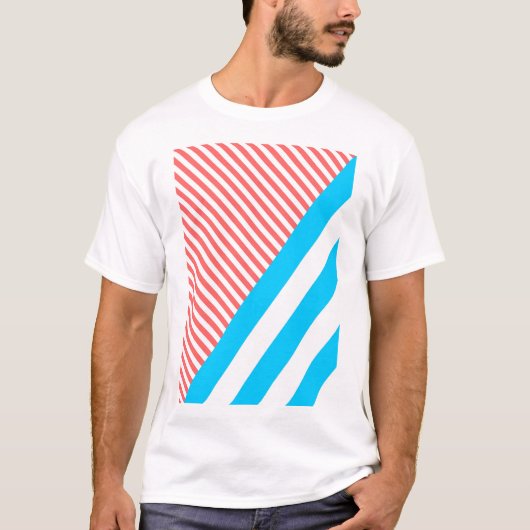 geometrisch t-shirt (Voorkant)