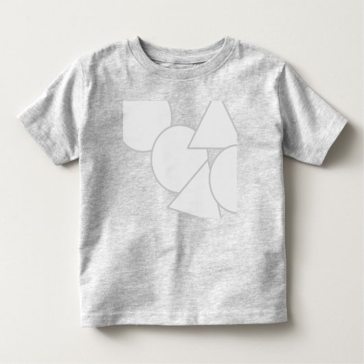 Geometrisch T-shirt (Voorkant)