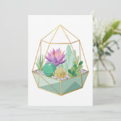 geometrisch terrarium kaart (Staand voorkant)