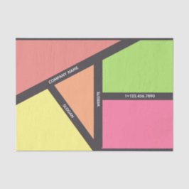 Geometrisch Thema Tissue Paper Tissuepapier