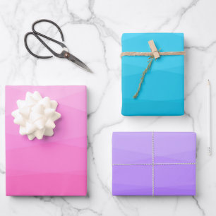 Geometrisch veelhoekig inpakpapier vel