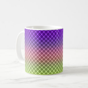 Geometrisch, verloop, Ombre Koffiemok