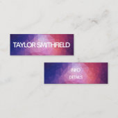 geometrisch verloop visitekaartje (Voorkant / Achterkant)