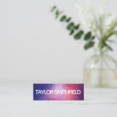 geometrisch verloop visitekaartje (Staand voorkant)