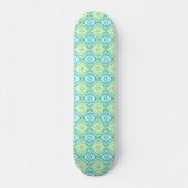 Geometrisch Vierkant & Diamant Skateboard (Voorkant)