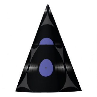 Geometrisch Vinyl: Eenvoudige naadloze achtergrond Feesthoedjes