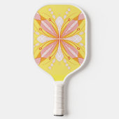 Geometrisch vlinder ontwerp pickleball paddle (Achterkant)