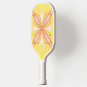 Geometrisch vlinder ontwerp pickleball paddle (Links)