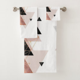 Geometrisch | Woordset Bad Handdoek