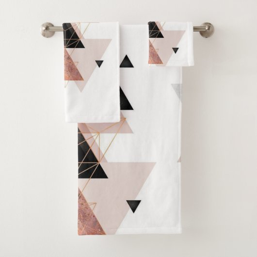 Geometrisch | Woordset Bad Handdoek (Insitu)