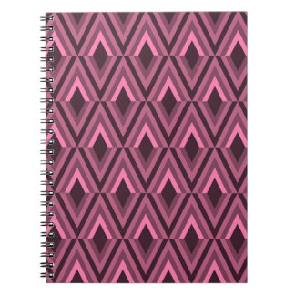 Geometrisch Zig Zag Etnisch Naadloos Notitieboek