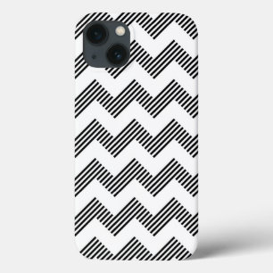 Geometrisch zigzagpatroon 2 iPhone 13 hoesje