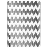 Geometrisch zigzagpatroon 2 klembord (Achterkant)