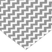 Geometrisch zigzagpatroon 2 korte tafelloper (Hoek)